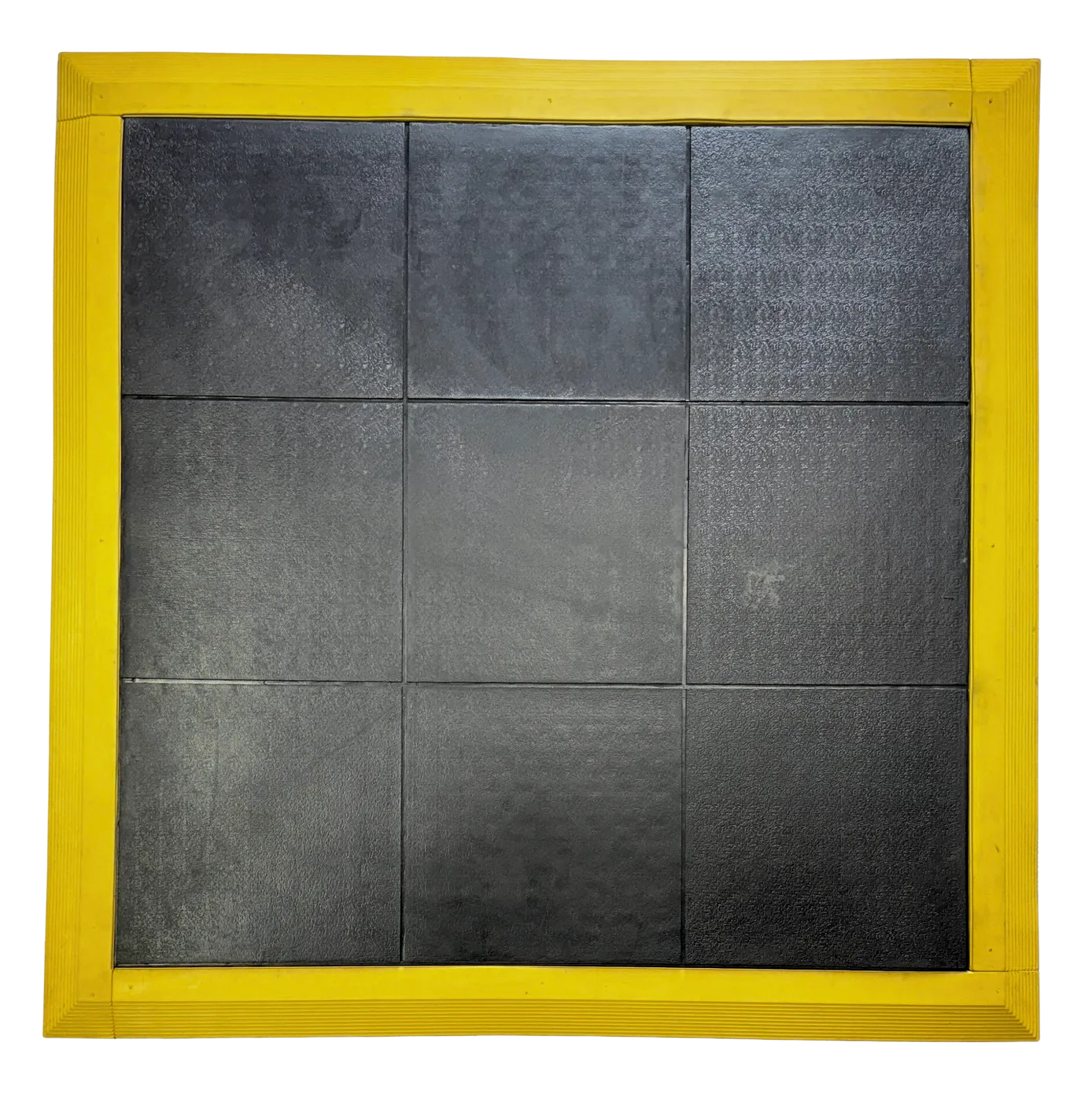 M-Lock Pro oil-resistant modular anti-fatigue tile, 91x91cm nitrile elephant-skin black